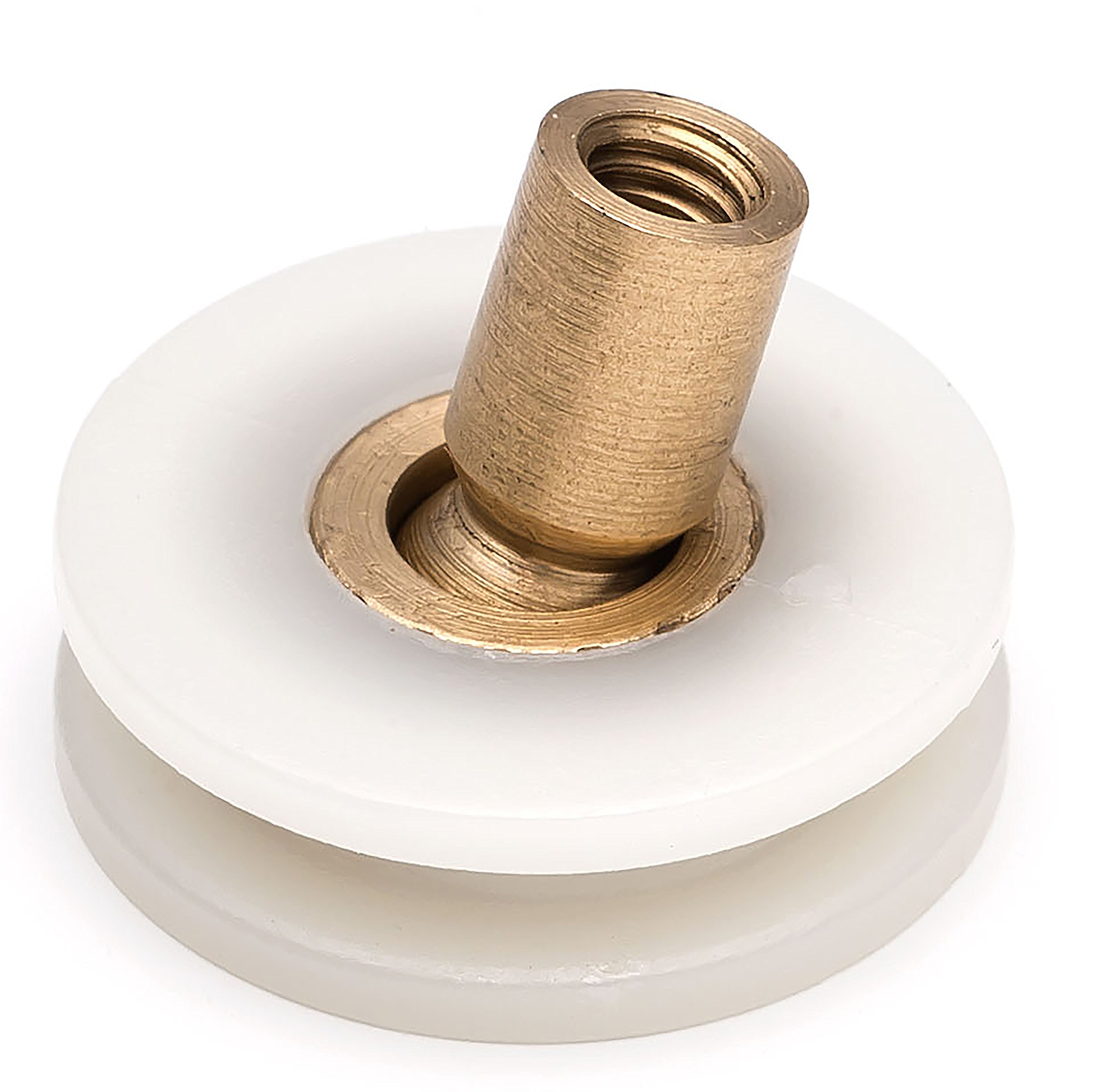 V-Nut-Duschtürrollen, 8X, Durchmesser 20 mm, Dicke 6 mm, Nylon, Türersatzteile