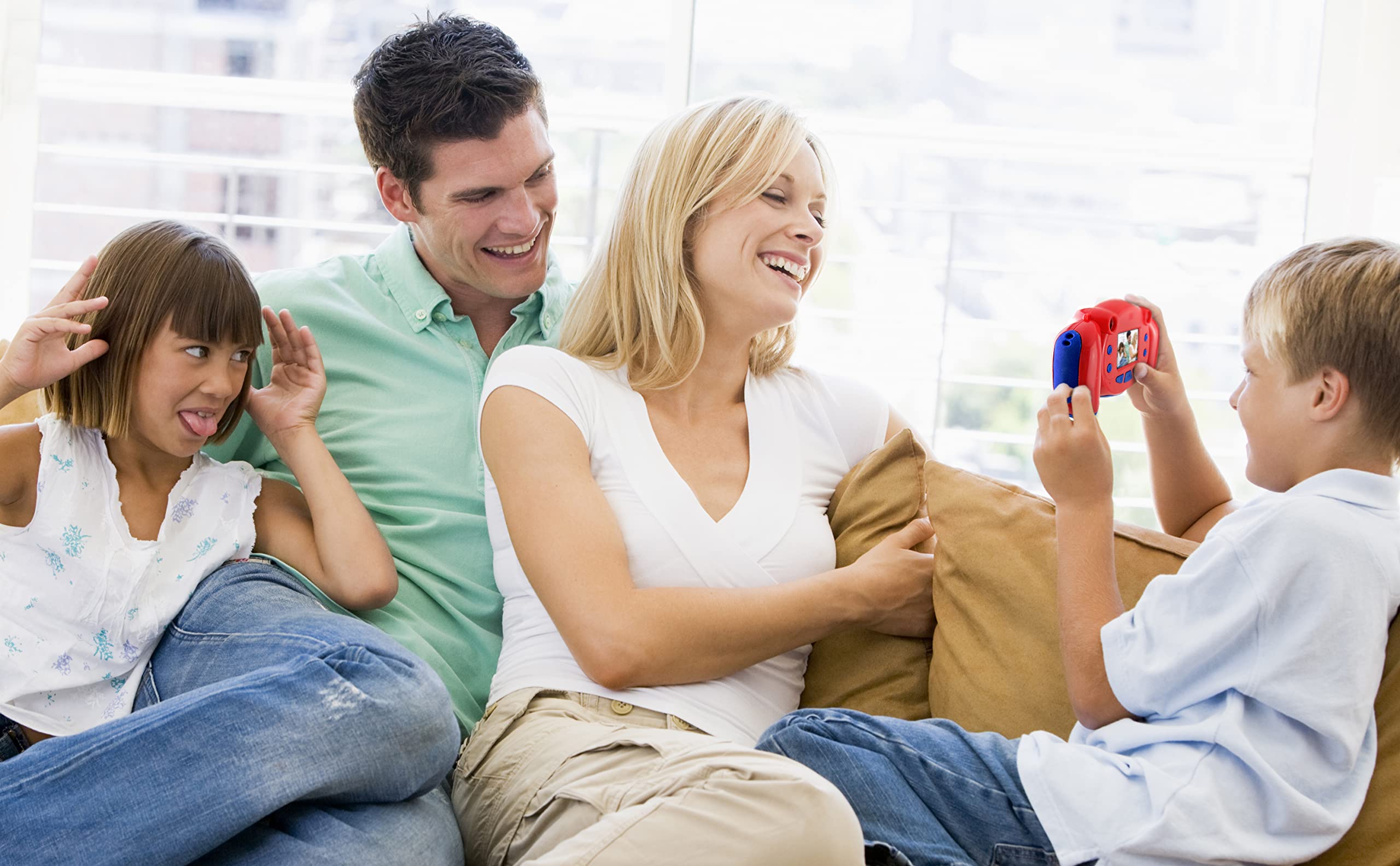 EKIDS Spiderman - Cámara Infantil con función de Foto y vídeo, cámara Digital de 2 MP para niños con Pegatinas y Funciones de edición