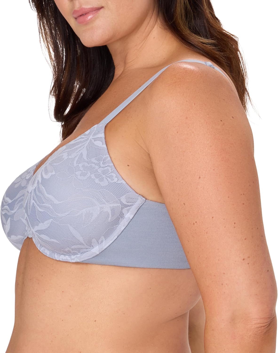 Bali Women's Underwire Bra, Breathe T-Shirt Bras for Women, Full Coverage, Padded, Most Comfortable, Cotton Modal - Image 4