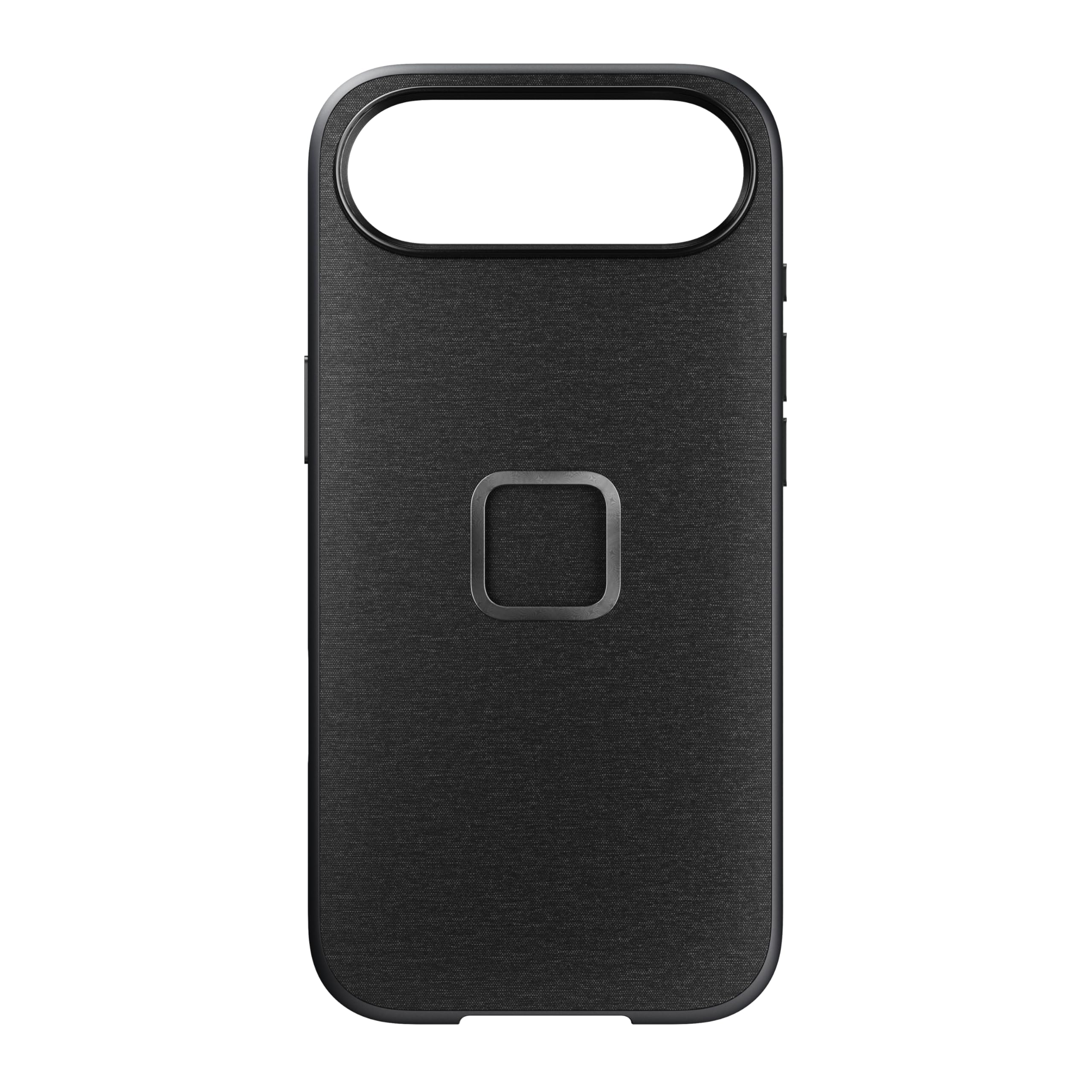 Peak Design SlimLink Coque de téléphone portable pour iPhone 17 Pro, gris anthracite, profil fin, protection contre les chutes, coque en tissu résistant aux intempéries
