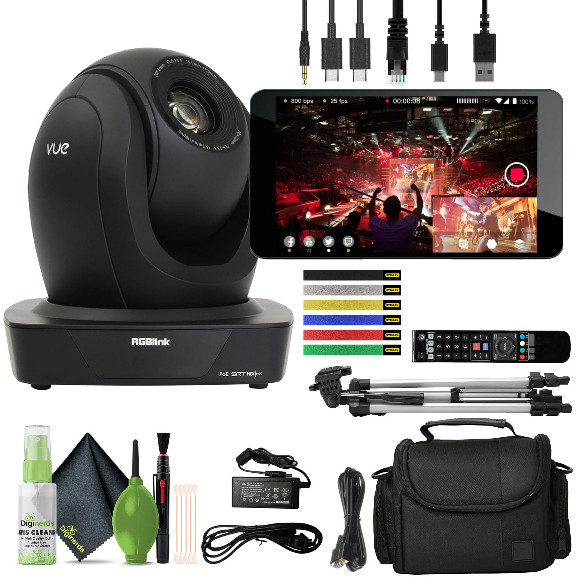 Buy RGBlink SDI/IP 1080p PTZ Camera with PoE & 20x Optical Zoom