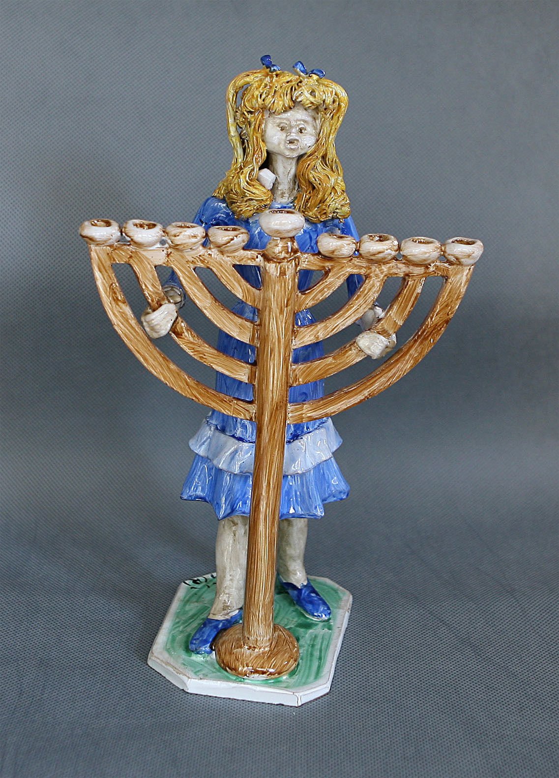 Menorah Shaped Latke Spatula