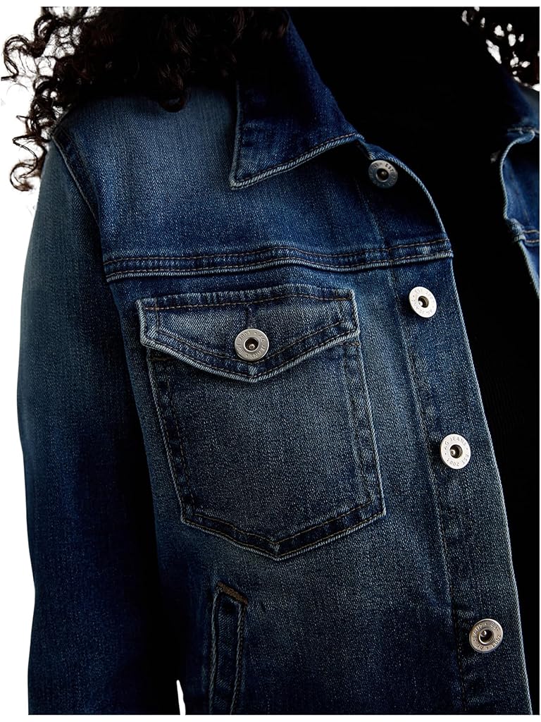 Blue AG Robyn Fitted Denim Jacket