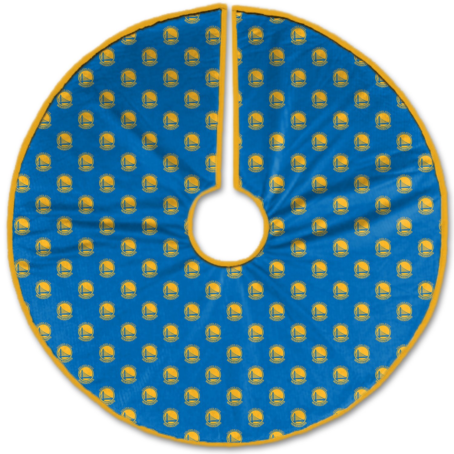 Pegasus Sports NBA Microplush Logo Christmas Tree Skirt, 52