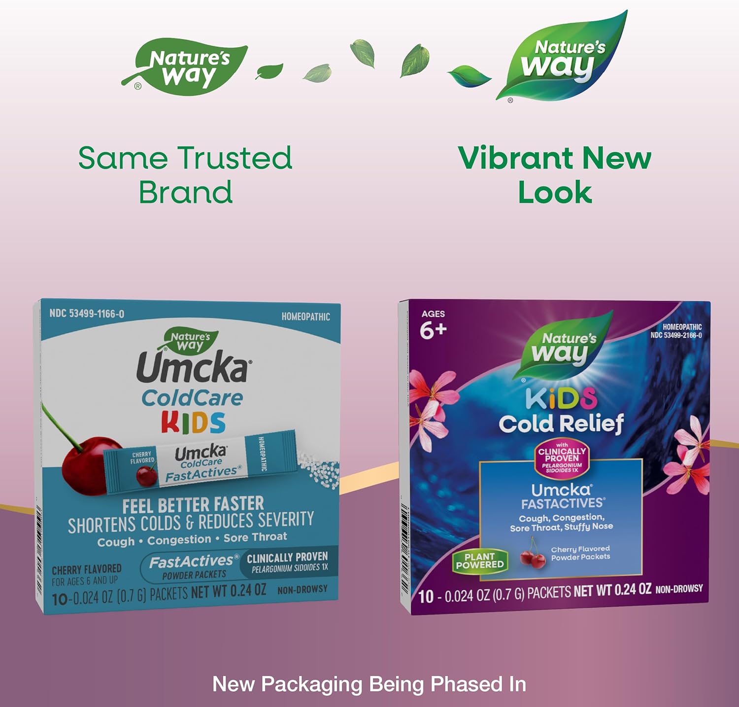 Nature's Way Umcka ColdCare Children's Cherry FastActives, 10 Count (Packaging May Vary) - Image 2