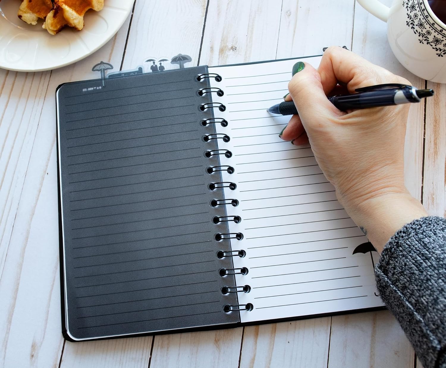 Gilmore Girls Life and Death Brigade 5-Tab Spiral Notebook With 75 Sheets | Notepad Journal, Stationery Paper | 5 x 8 Inches - Image 7