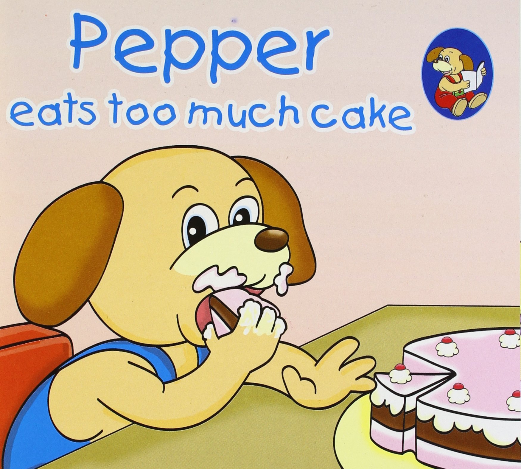 Pepper eats too much cake-image-19