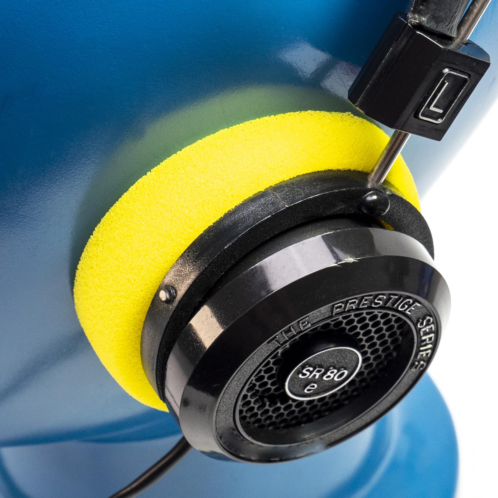Ohrpolster aus Schaumstoff, kompatibel mit Sennheiser HD414 Grado SR60 SR60i SR80 SR80i SR80e SR125 SR225 SR325 SR SRI RS Serie PS1000 GS1000 Kopfhörer (gelb)