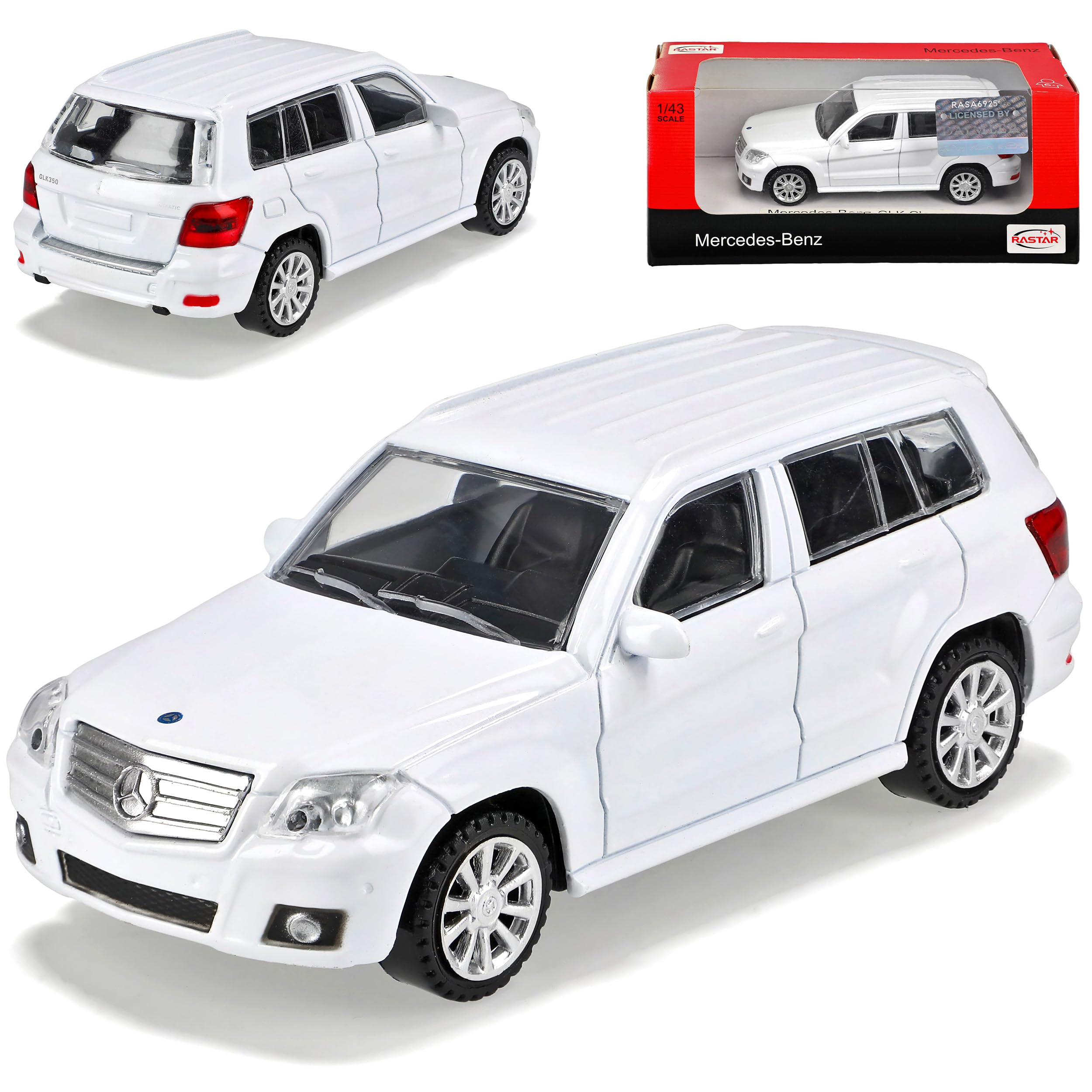 rastar Mercedes-B Glk-klasse Weiss 1/43 Modell Auto Modellauto