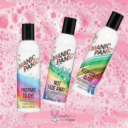 Miniatura 5 de Manic Panic Prepare to DYE Champú aclarante - Champú libre de crueldad y sulfato para mujeres y hombres - Prepara, limpia y protege el cabello (8