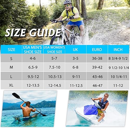 Miniatura 6 de BOTTLESTALK AFFORDABLE SUSTAINABILITY Paquete de 2 calcetines impermeables, perfectos para deportes, escalada, esquí, kayak, pesca, senderismo,