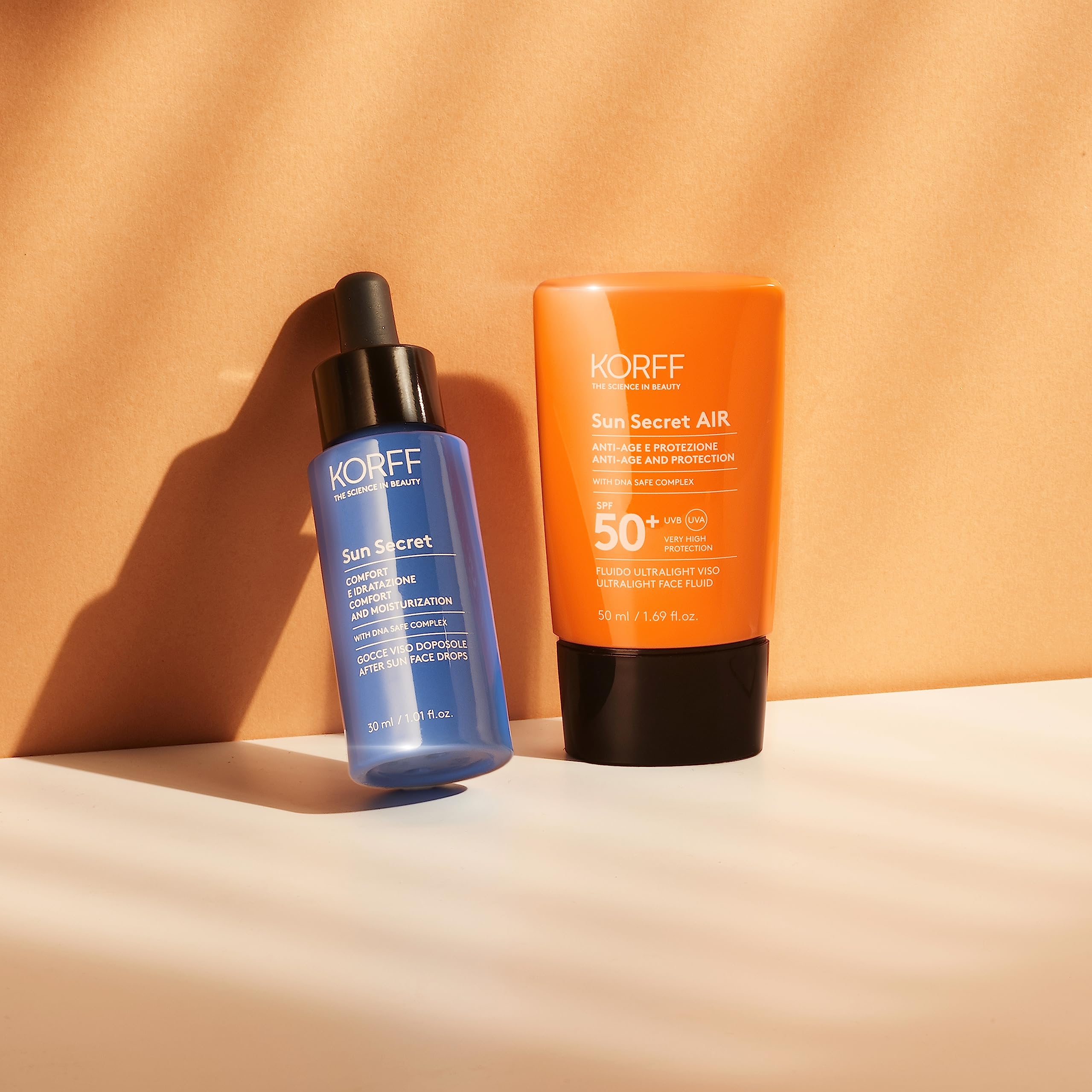 Korff Korff Sun Secret Gocce Viso Doposole Idratanti e Riparatrici, Comfort e Idratazione, Tutti i Tipi di Pelle, 30ml - 130 g