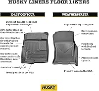 Vista 8 de Alfombrillas de piso Husky Liners X-act Contour Compatible con Toyota Tundra 2014-2021, Cabina CrewMax (Cobertura Completa) 2da Fila, 1 Pieza
