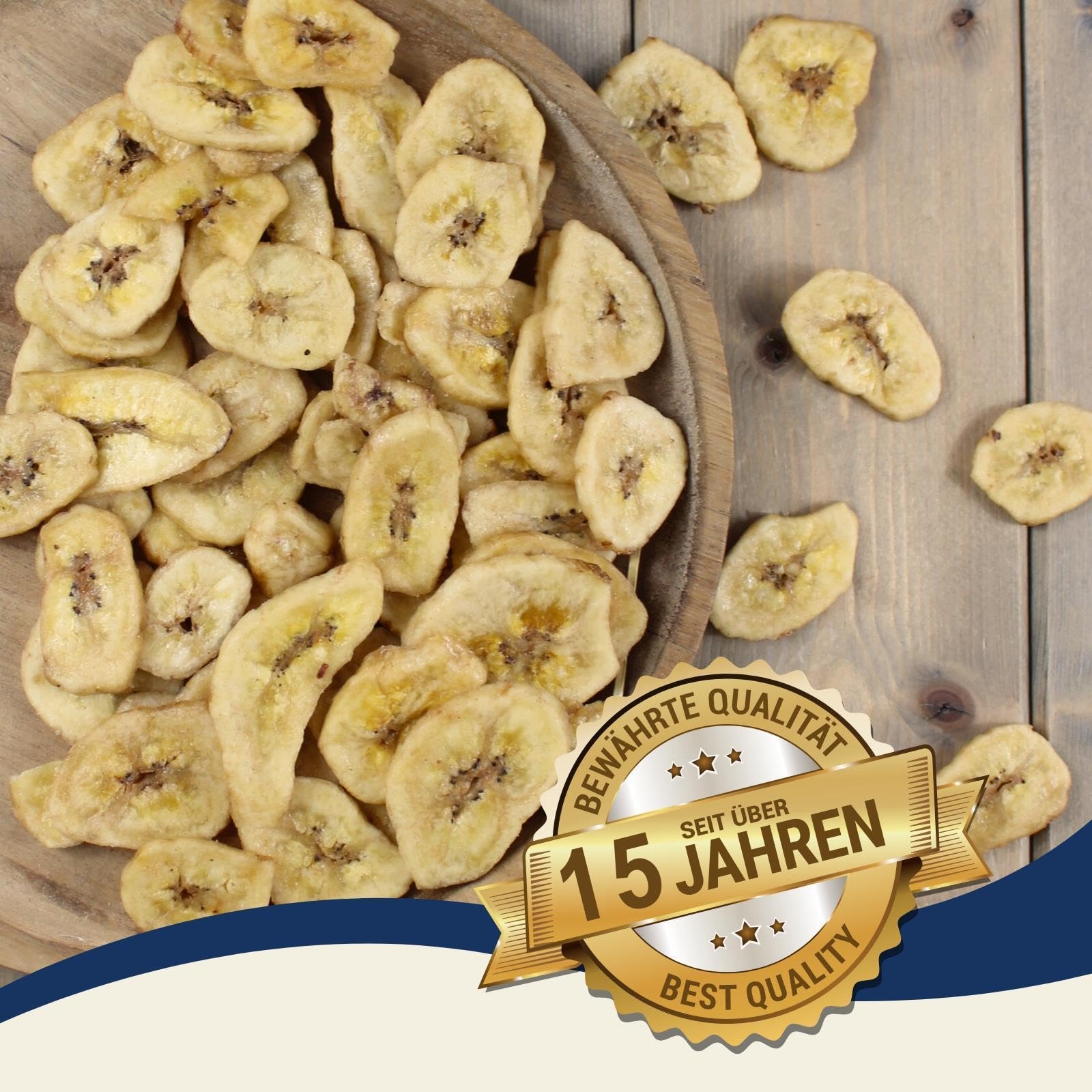 Lyra Pet® 5 kg Bananen getrocknet Futter für Pferde, Nager & Reptilien | Reich an Vitaminen & Ballaststoffen - Nährstoffreiches & natürliches Futter - Bananenscheiben ideal als Ergänzung