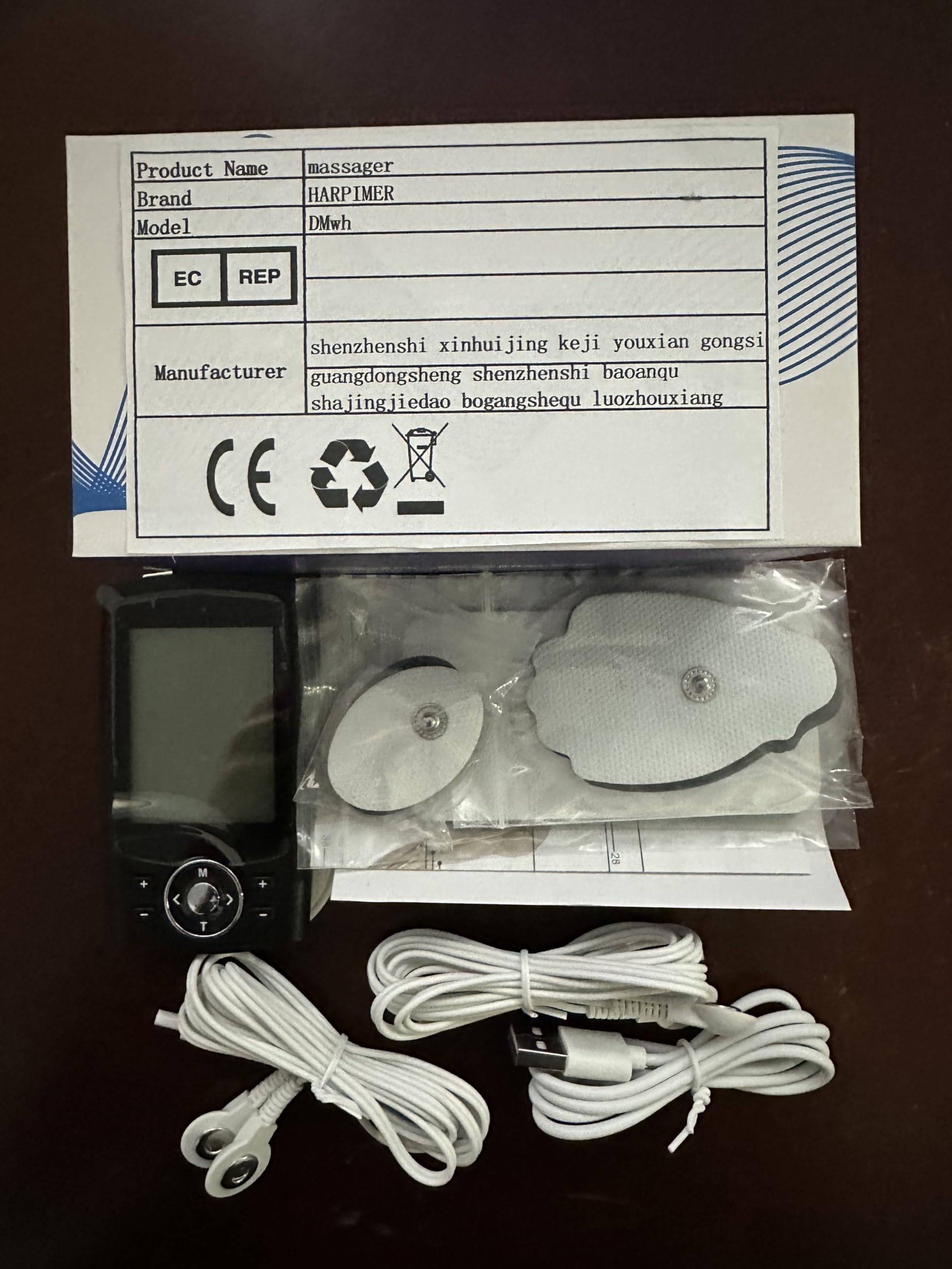 TENS/EMS Digital Electroestimulador Muscular, 36 modos 3 en 1, TENS EMS y Función de Masaje con 10 electrodos para aliviar el Dolor de Espalda, Hombros, Piernas y Cuello