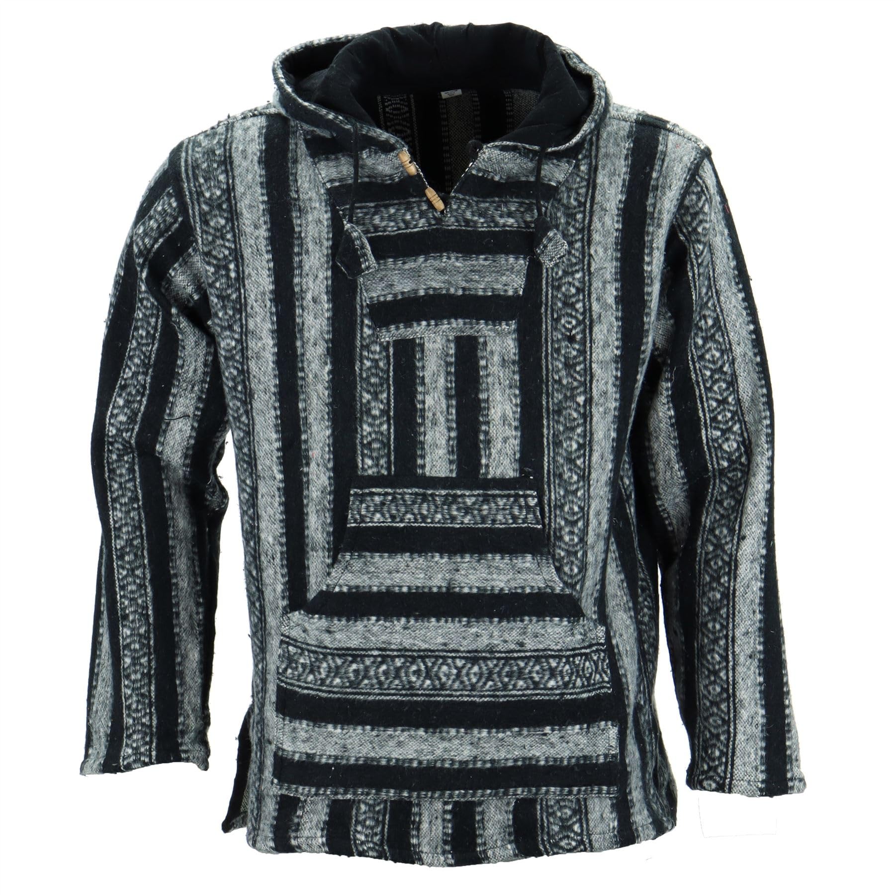Pull en coton brossé mexicain de qualité supérieure et finitions soignées - 7