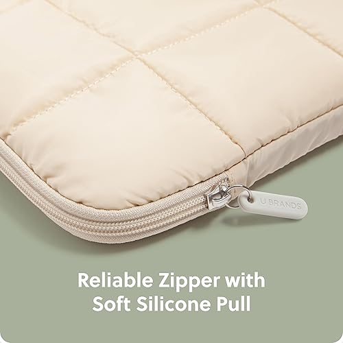 Miniatura 4 de U Brands Funda de nailon con cremallera para laptop, 9.75 x 13 pulgadas, accesorios de computadora, bolsa para laptop para MacBook Pro, MacBook Air,