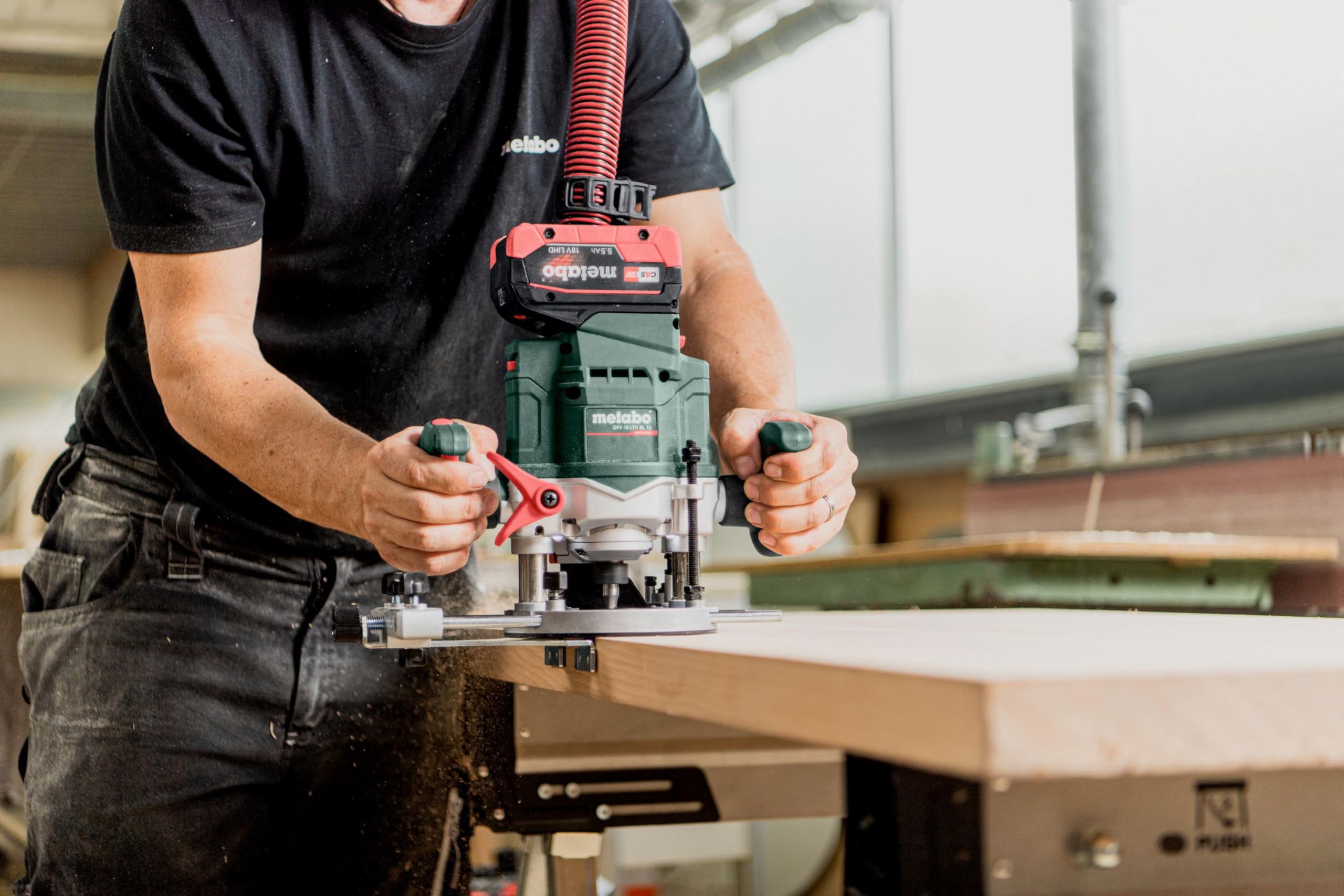 metabo Fräsersortiment-SP 8mm, 15-teilig Nutfräser Fräser-Set für Holz | Inklusive Nutfräser, Hohlkehlfräser und Bündigfräser, 15 robuste Fräser für Kantenprofile und dekorative Details im Set