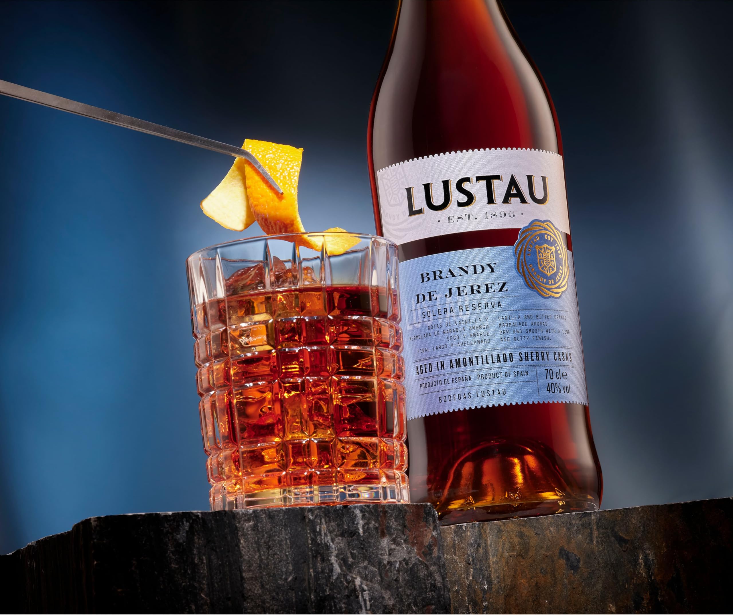 Lustau Brandy Solera Reserva - Brandy de Jerez 40% vol. (1 x 0.7 l)