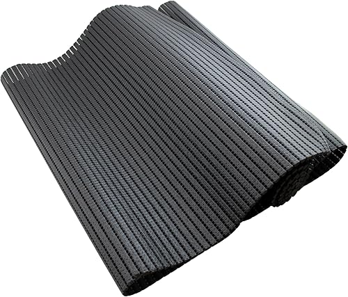 Miniatura 6 de Dependable Industries - Tapete antideslizante de grado profesional resistente  Revestimiento para estantes y cajones de 18 x 78.75 pulgadas  Recorte