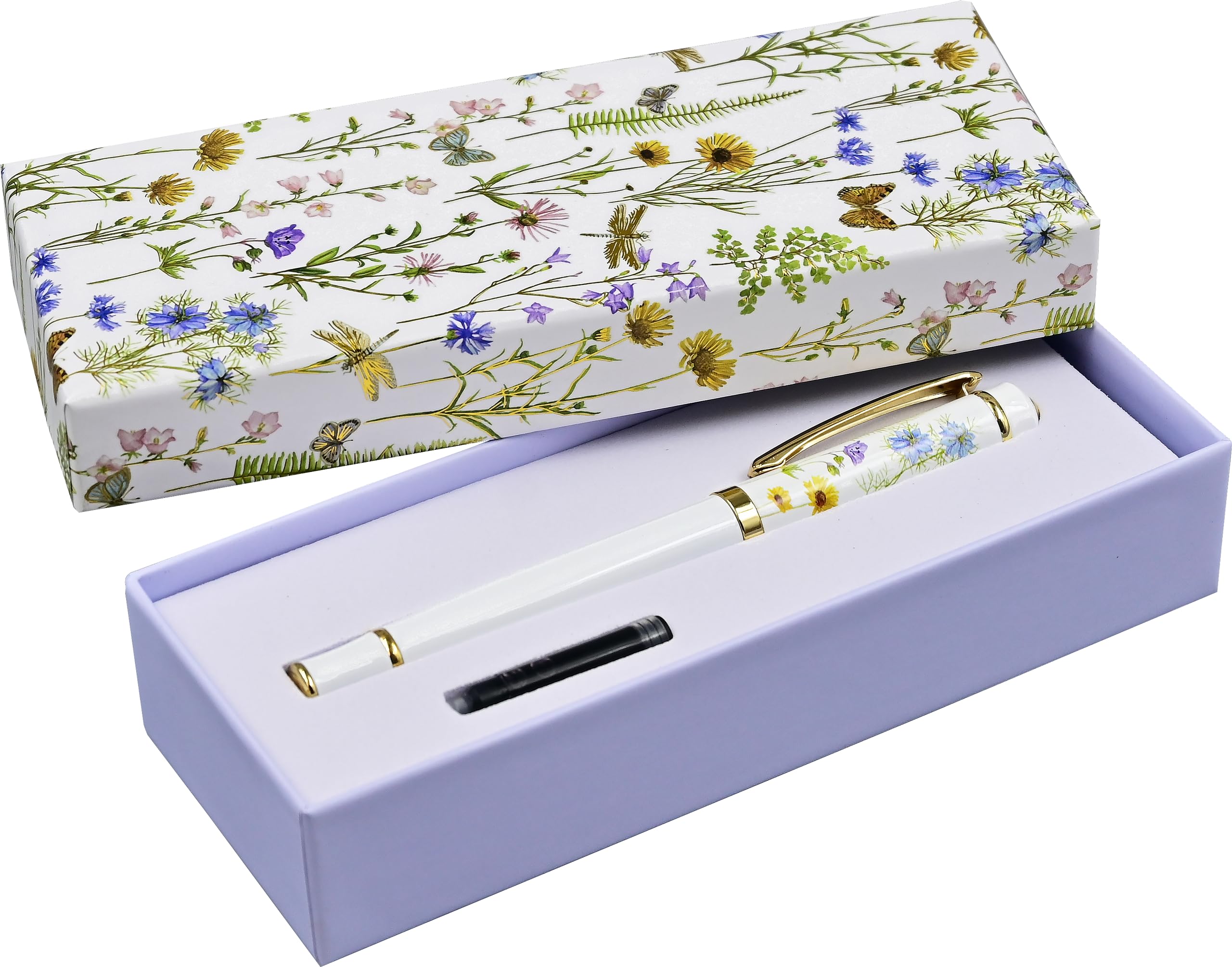 Wildflower Garden Fountain Pen (includes universal cartridge and piston converter) - Image 3