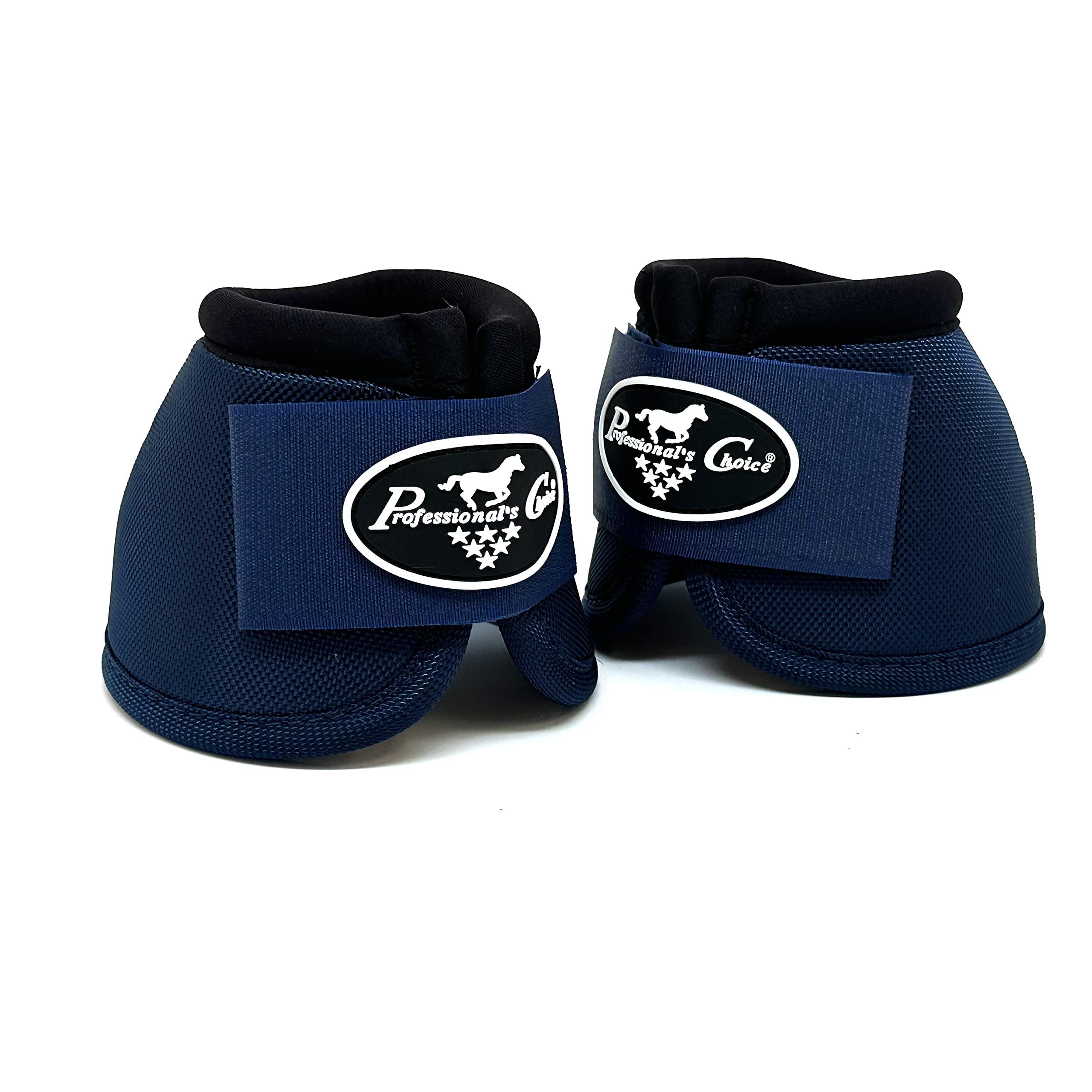 Professional's Choice Ballistic Overreach Bell Boots | Quick Wrap Hook & Loop Closure | XX-Large Navy — image 1