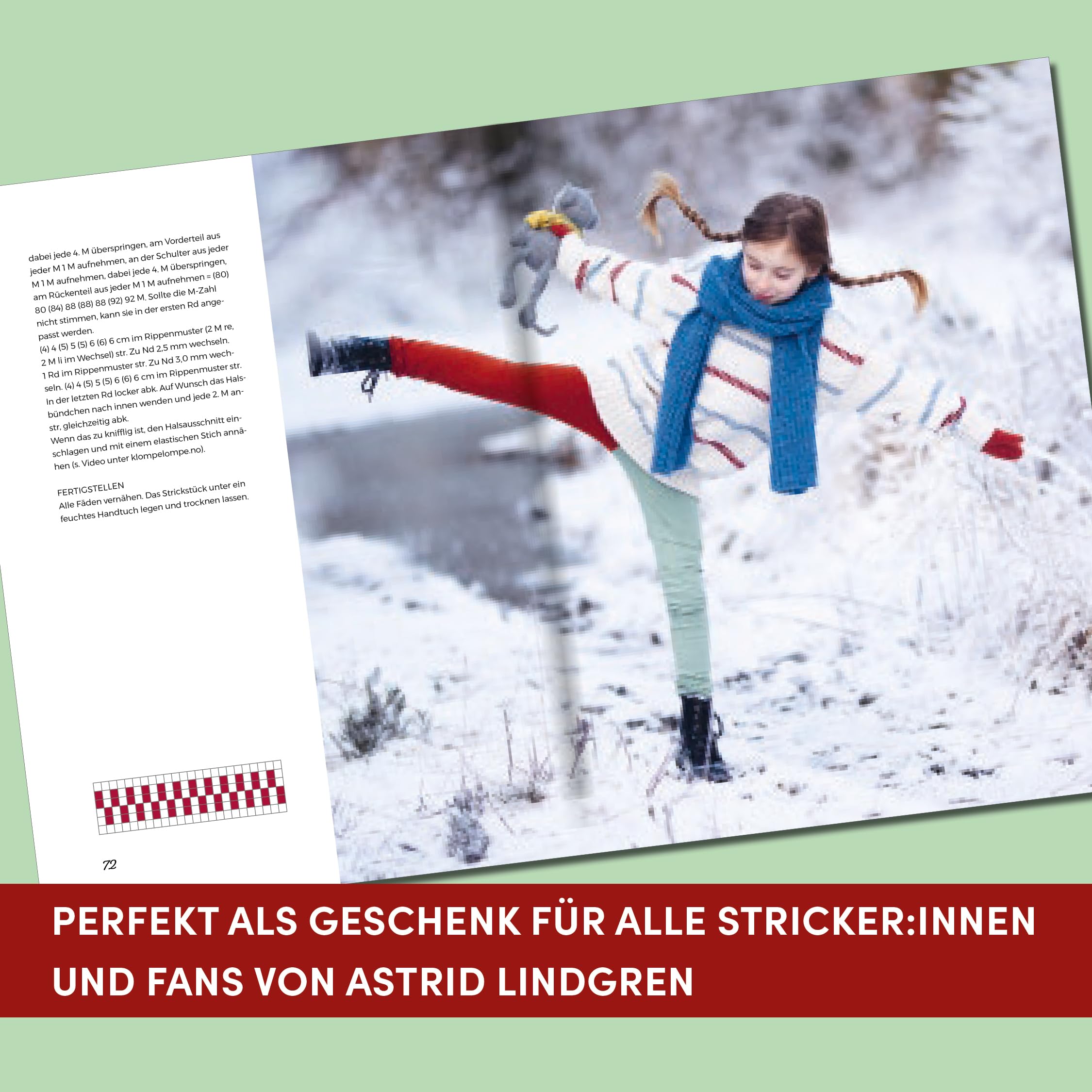 Astrid Lindgrens Welt - Das Strickbuch: Von Klompelompe