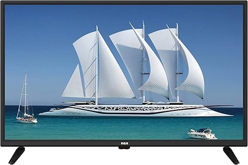 RCA TV de pantalla plana LED HD de 32 pulgadas 720p