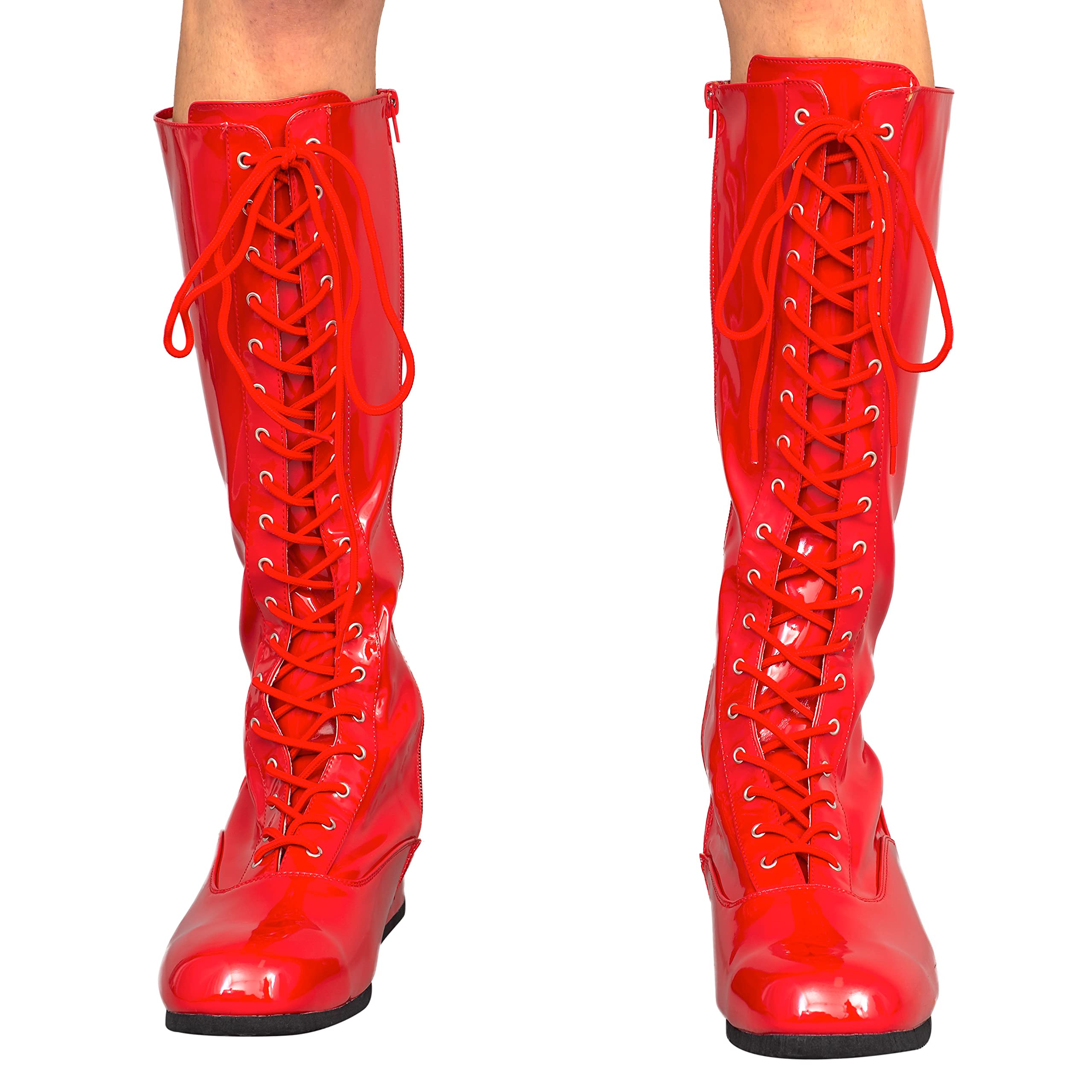 Costume AgentPro Wrestling Costume Boots Super Hero Wrestler Halloween Cosplay