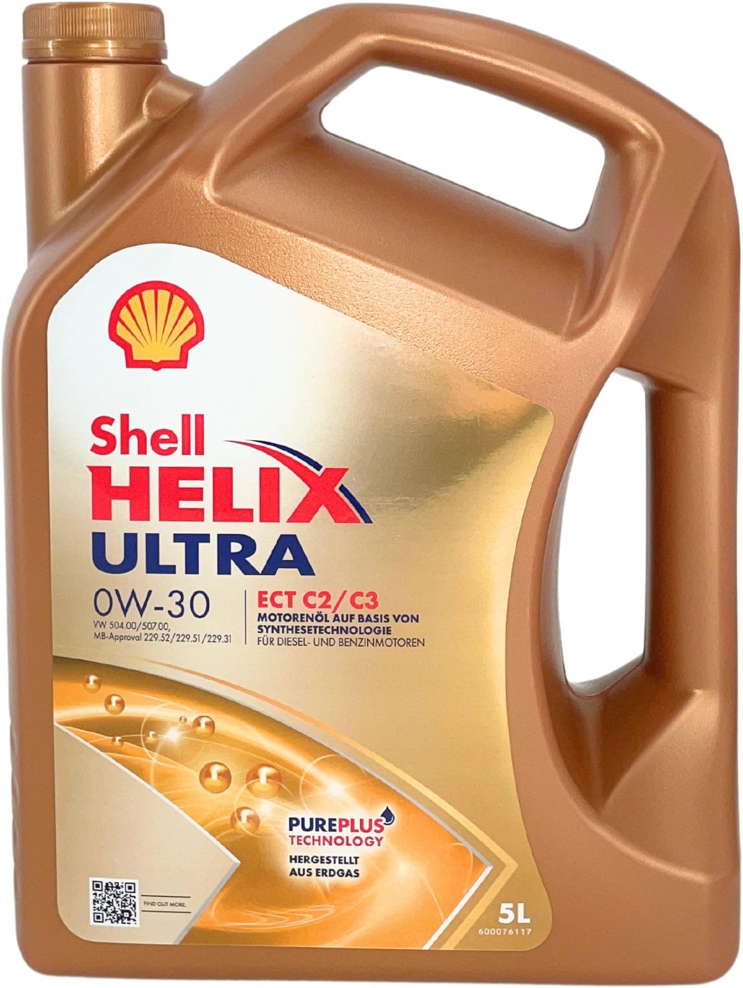 600068836 Helix Ultra ECT C2 C3 0w-30 Engine Oil