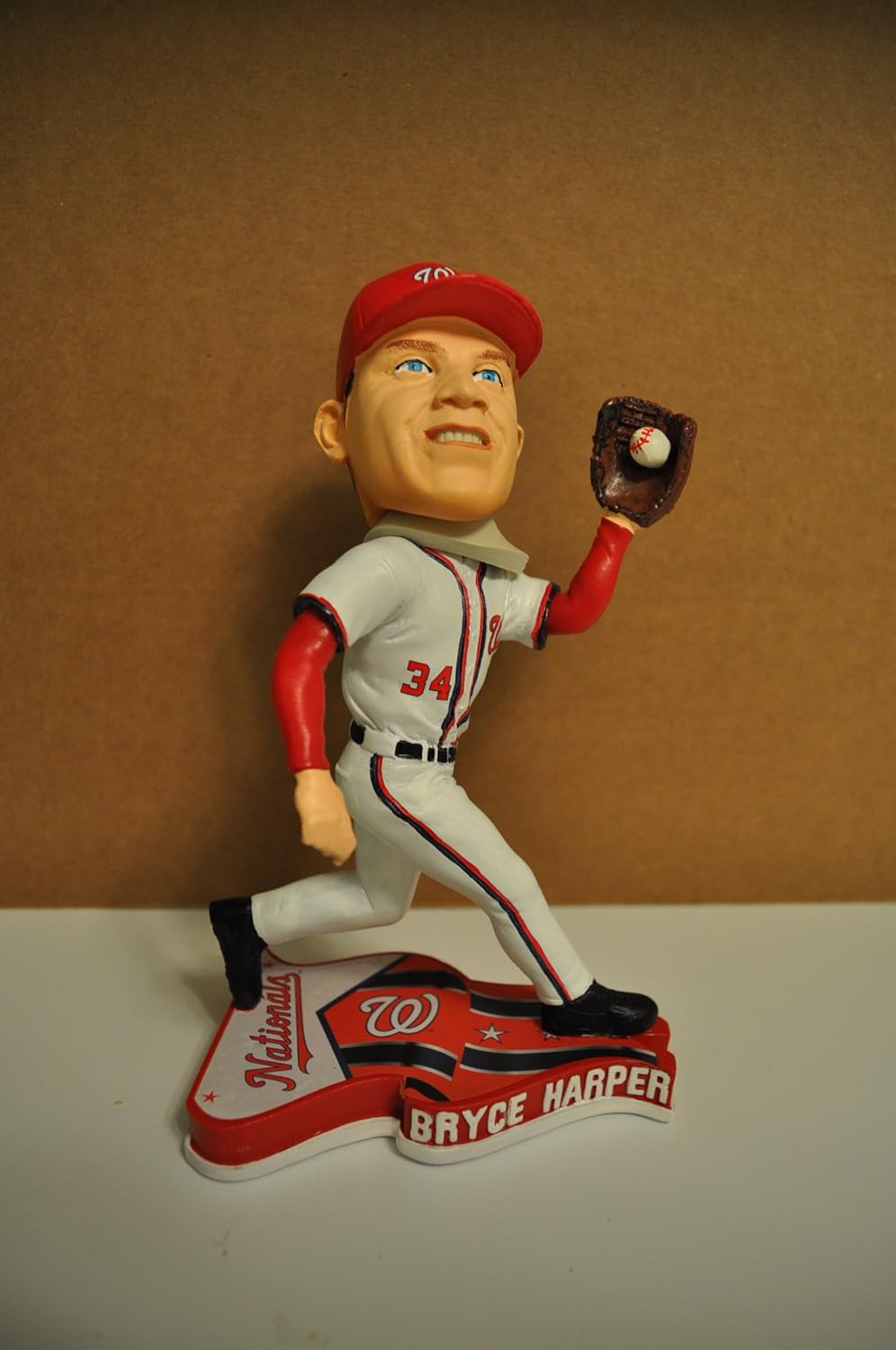 FOCO BRYCE HARPER Pennant Base BobbleHead Home Washington
