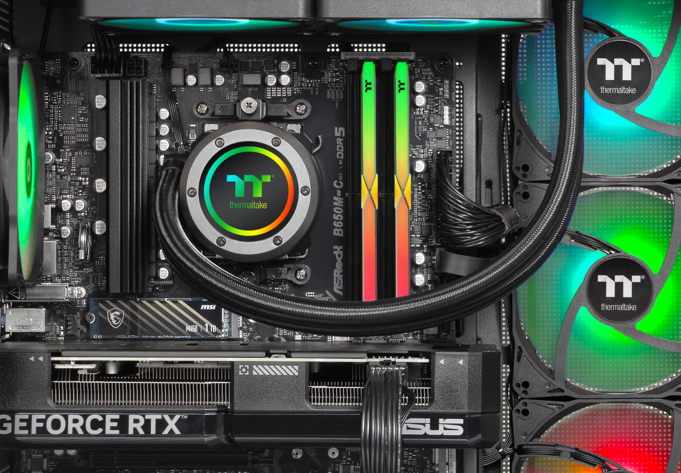 Amazon.com: Thermaltake LCGS Vista 470M Gaming Desktop (AMD