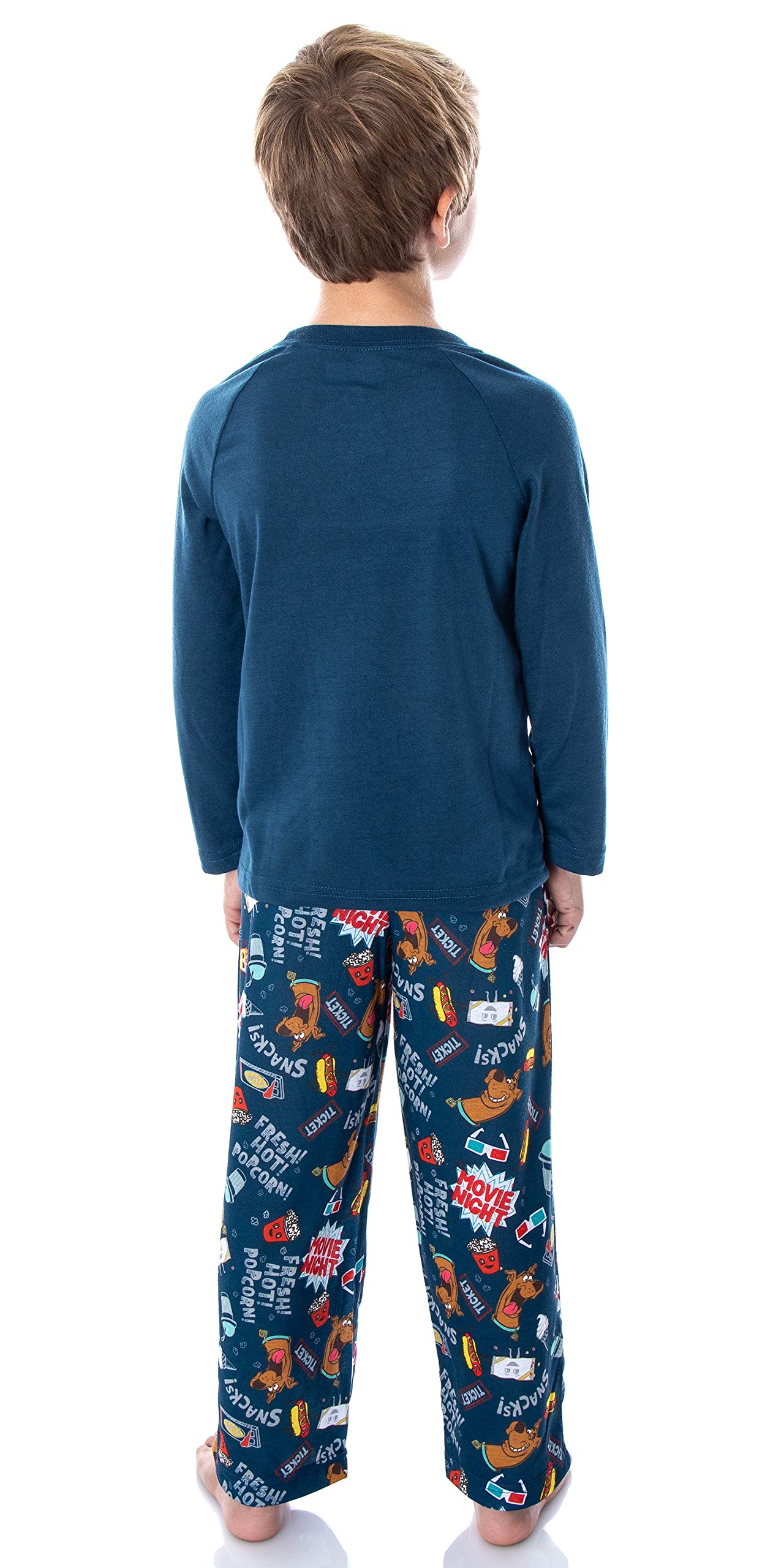 Scooby Doo Pajamas Boys Scooby Snacks Kids PJs Set (MD, 8)