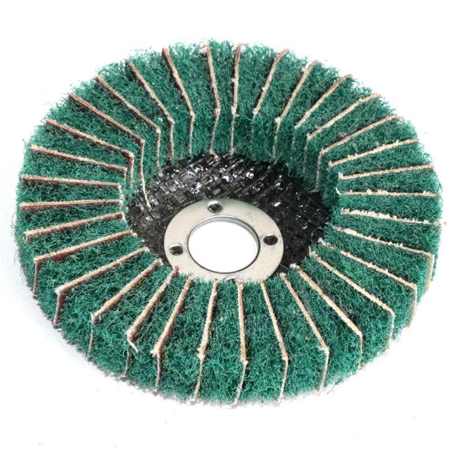 Tarcze Polerskie, Tarcze Listkowe Hiqalty 5 Cali 125X22Mm Tarcza Polerska Z Włókna Nylonowego Włóknina Szlifierska Tarcza Metalowa Tarcze Ścierne/Grit 120/5Pc_125X22Mm
