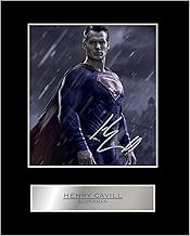 iconic pic Henry Cavill Signed Mounted Photo Display Superman Autographed Gift Picture Print