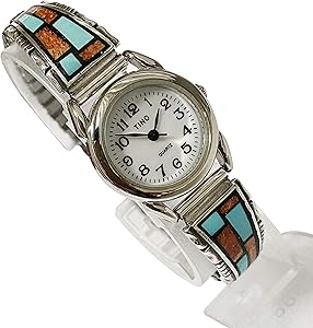 Amazon | ズニ族 インディアンジュエリー 腕時計 STERLING 銀製