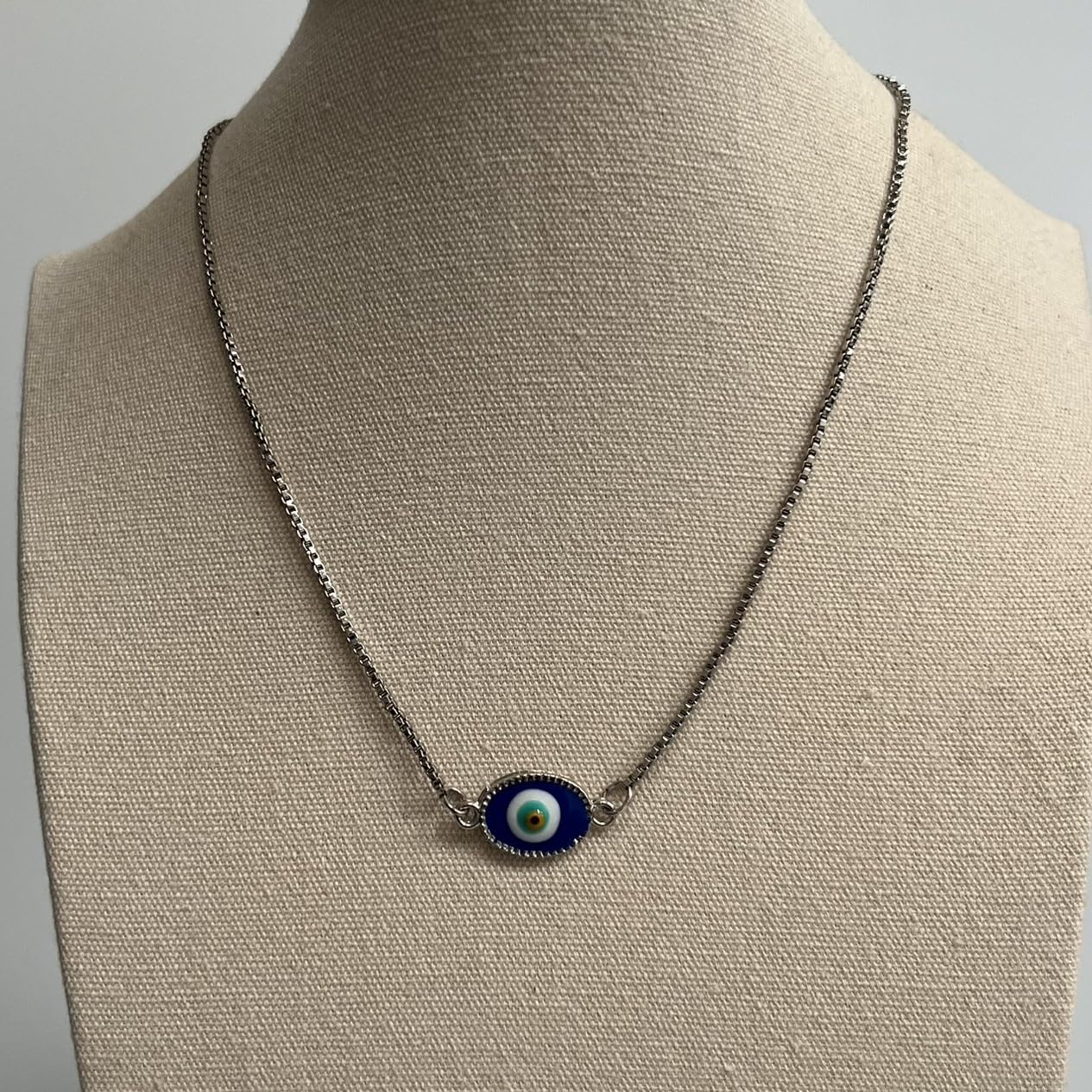 VIE Evil Eye Pendant, Oval Eye (JIT)