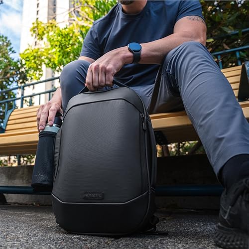 Miniatura 6 de NOMATIC Navigator RS Sling 10L - Bandolera ligera - Riñonera diaria - Bolsa minimalista antirrobo y resistente al agua, Negro -, Negro