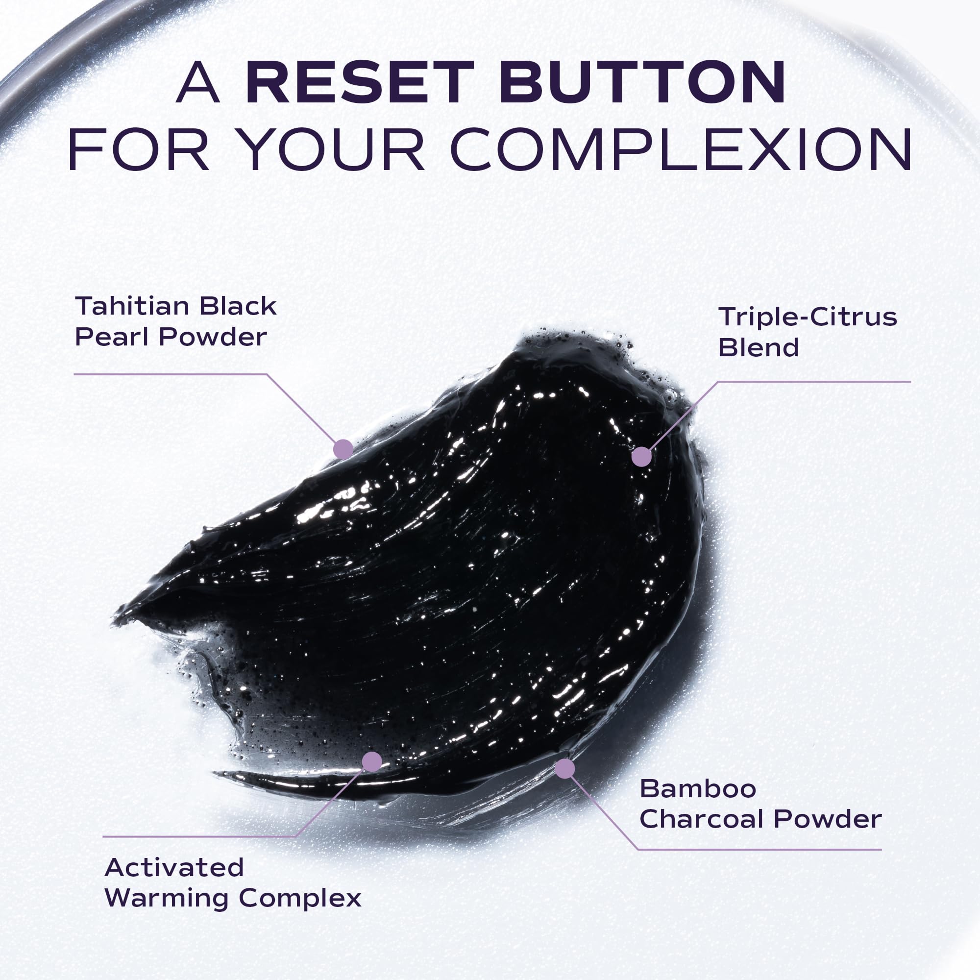 Gone Girl Tahitian Detox Mask 1.7 oz - Anti-Aging Facial Masks - Black Head Remover - Removes Impurities - Cleanses Pores - for Oily Skin product thumbnail 6
