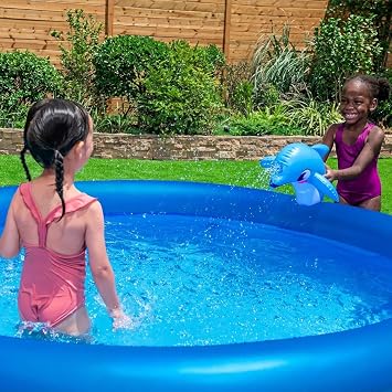 H2OGO! Dolphin Inflatable Swimming Pool, Oasis Underwater