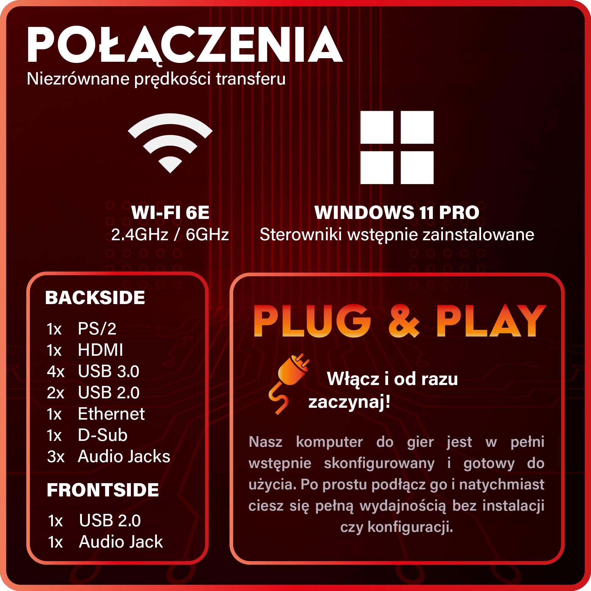 Greed MKM komputer stacjonarny High End – AMD Ryzen 5 7500F + Nvidia Geforce RTX 5070Ti 16 GB – Gaming PC 4K i Raytracing – 5,0 GHz – komputery RGB – 32 GB DDR5 RAM – 1 TB SSD - Windows 11 Pro