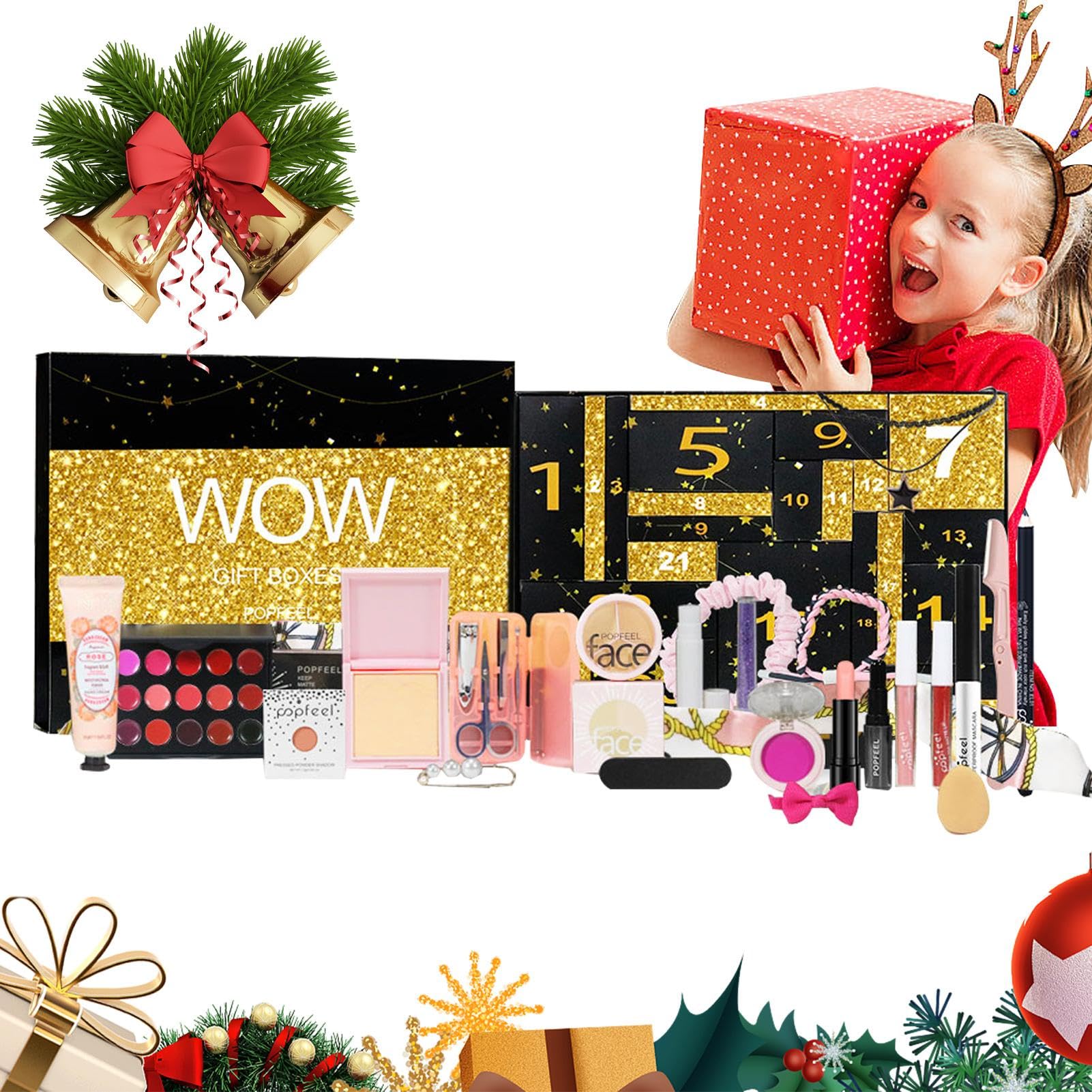 Beauty Adventskalender Von Fesh – 24 Türchen Mit Nagellack, Lidschatten, Lipgloss & Beauty-Tools