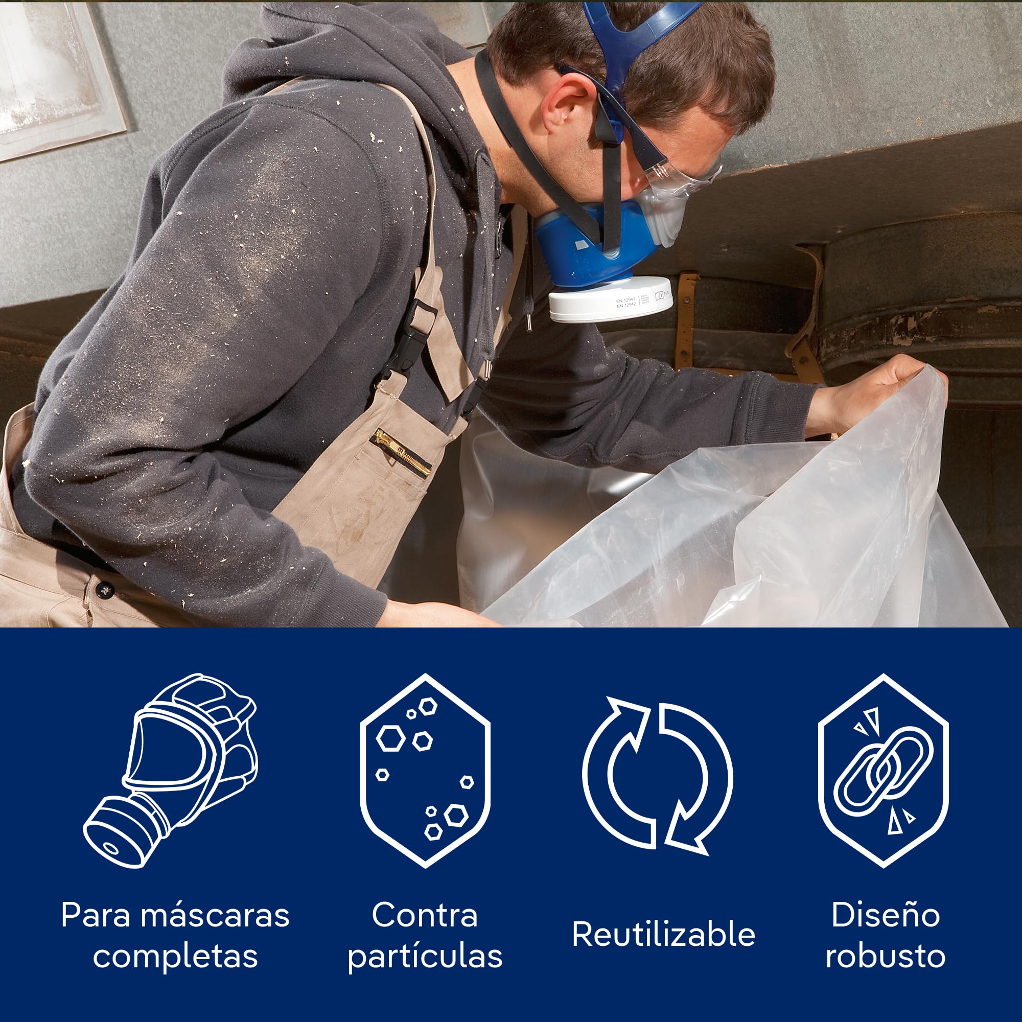 Dräger X-plore 1140 P3 - Filtro para partículas Rd40