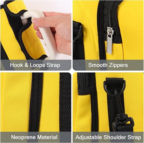 Miniatura 4 de Bolsa para botella de agua con bolsillo para teléfono Stanley de 40 onzas con asa, soporte para botella con correa de hombro ajustable para conducir