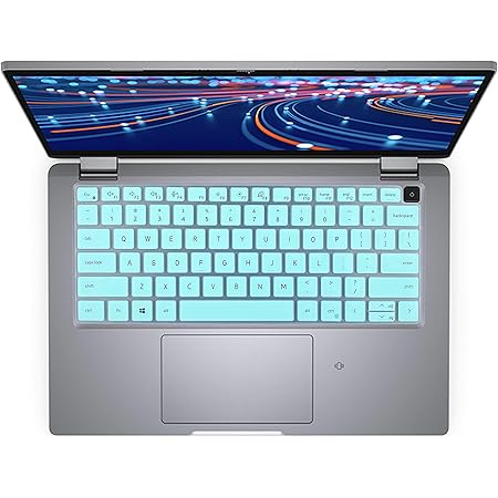 2-Pack Keyboard Cover For Dell Latitude 5300 5310 7300 13.3" Laptop - Silicone Skin Protector