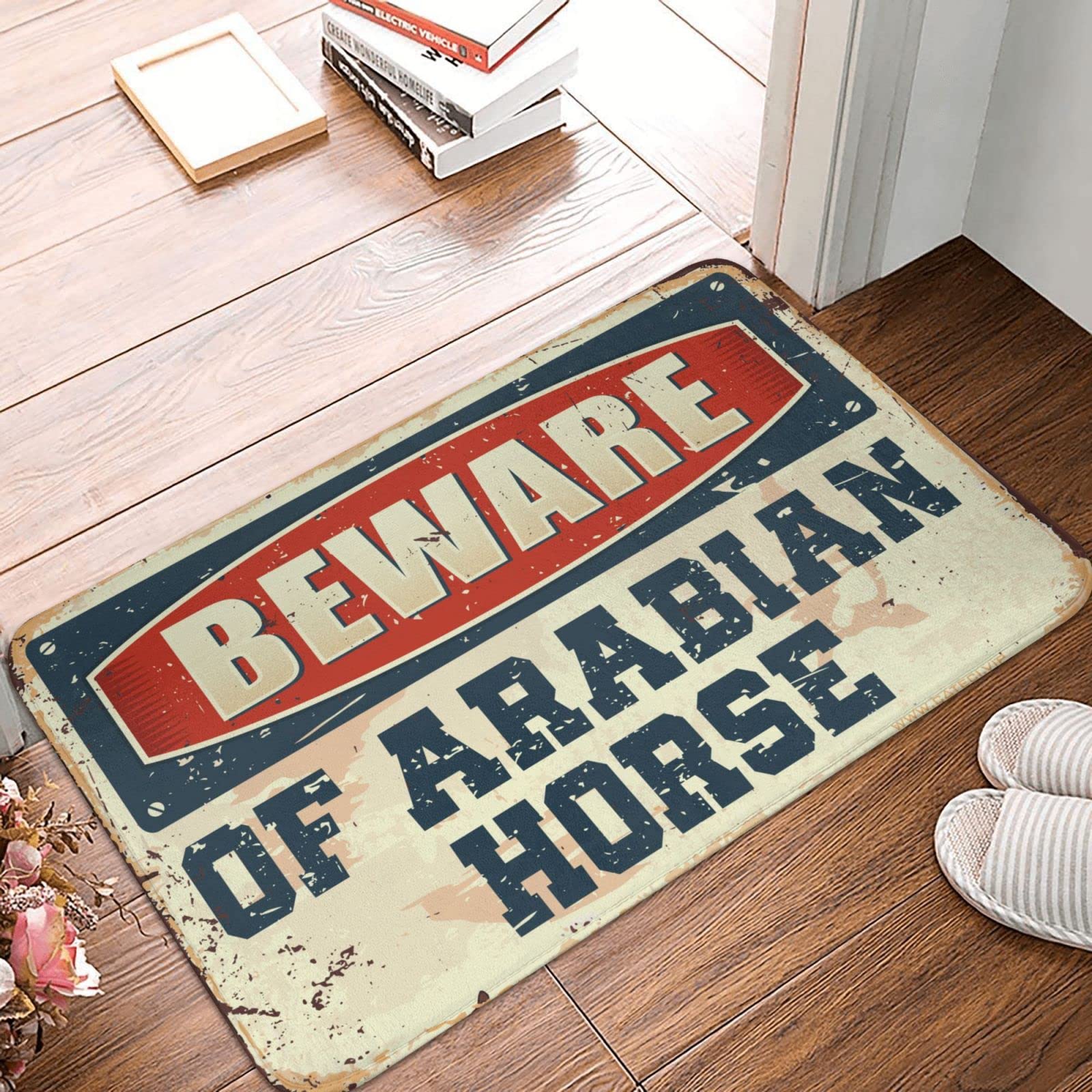 Tapis de porte extérieur antidérapant 50x80 cm pour salle de jeux