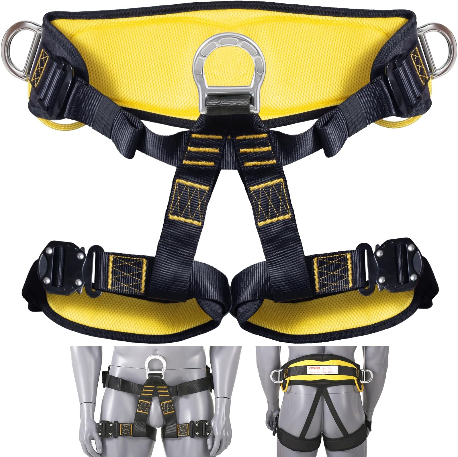 X XBEN Thicken Climbing Harness, Protect Waist Safety