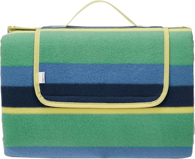 Amazon Basics Picnic Blanket with waterproof backing, 175 x 200 cm