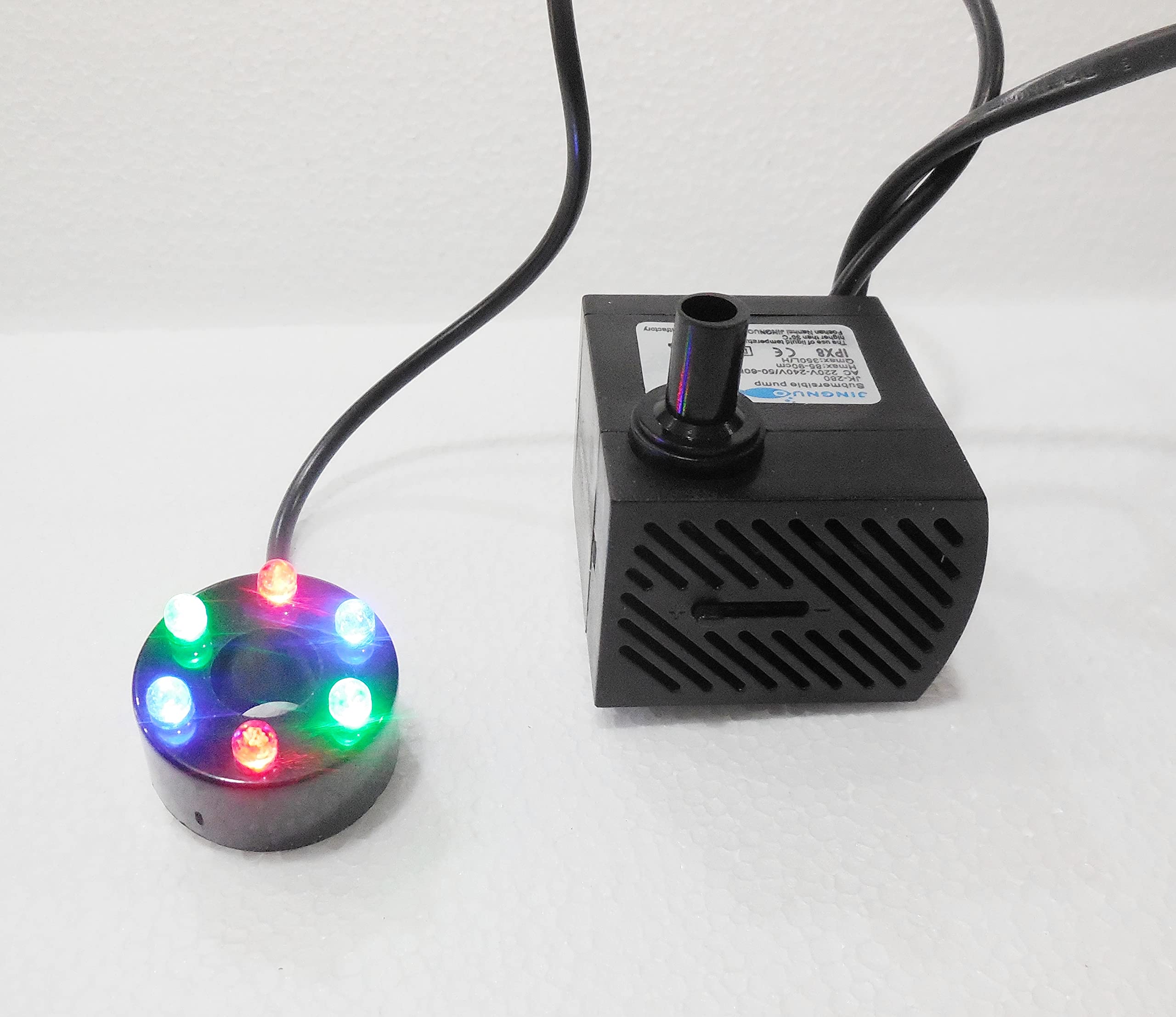 ANMSALES JK-280 6L (6LEDS) Small Fountain Pump, Water Pump for Showpiece/Aquarium. 5Watt (B09BFS7TGN) Amazon Price History, Amazon Price Tracker