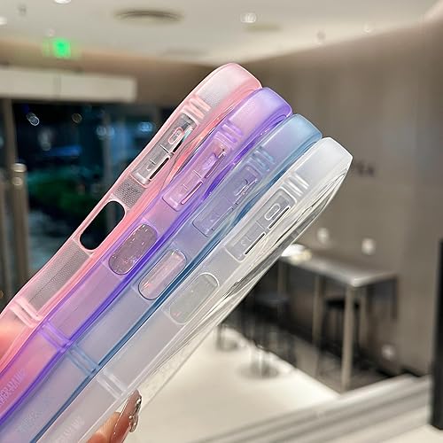 Miniatura 8 de ZTOFERA Funda protectora para Samsung Galaxy A14 4G5G de 6.6", ondulada, con brillantina de estrella, poliuretano termoplástico transparente, suave